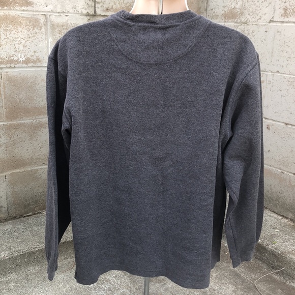 Eddie Bauer Gray Cotton Pullover - Picture 3 of 11